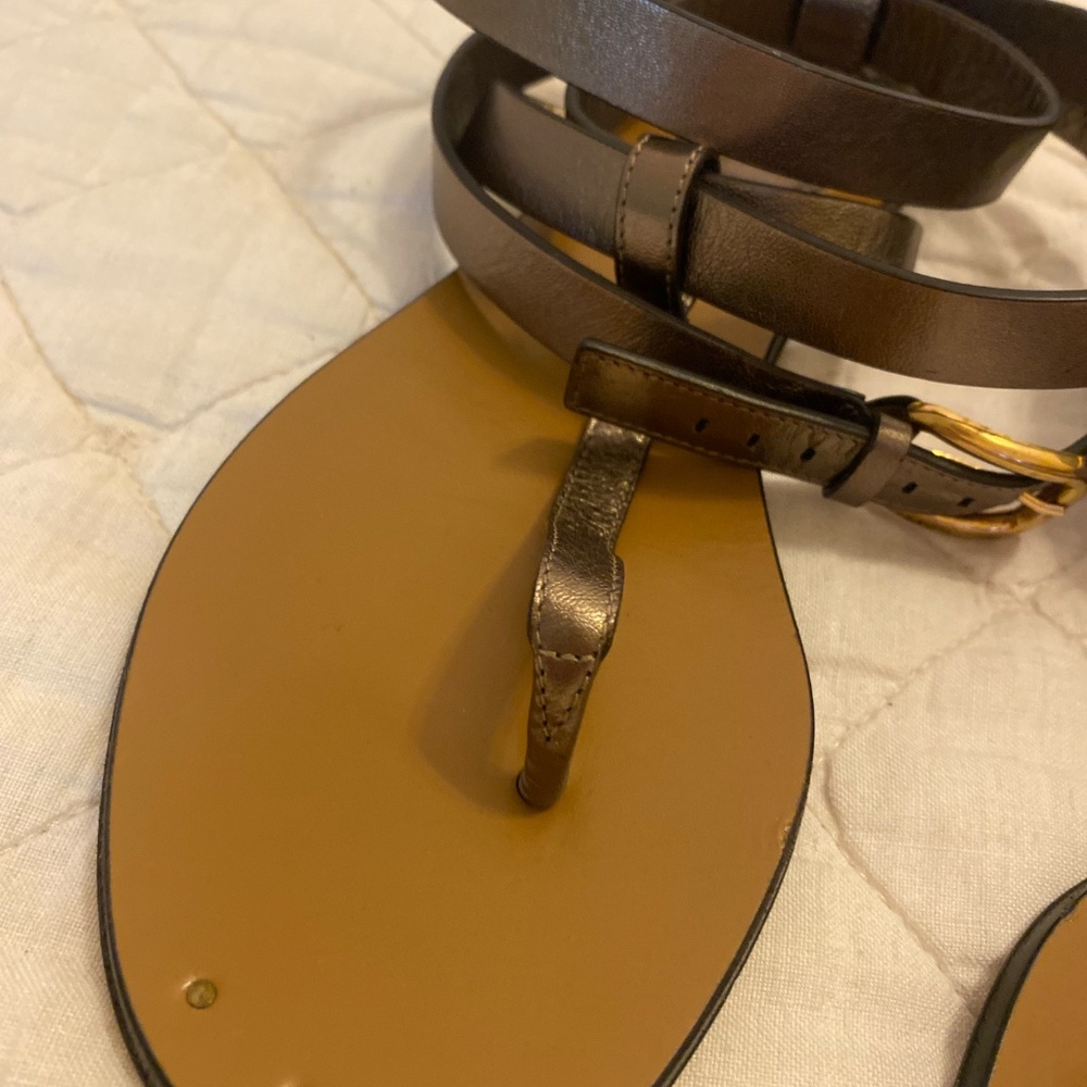 GUCCI Copper Wrapup Sandal, Size 37 - Picture 5 of 9